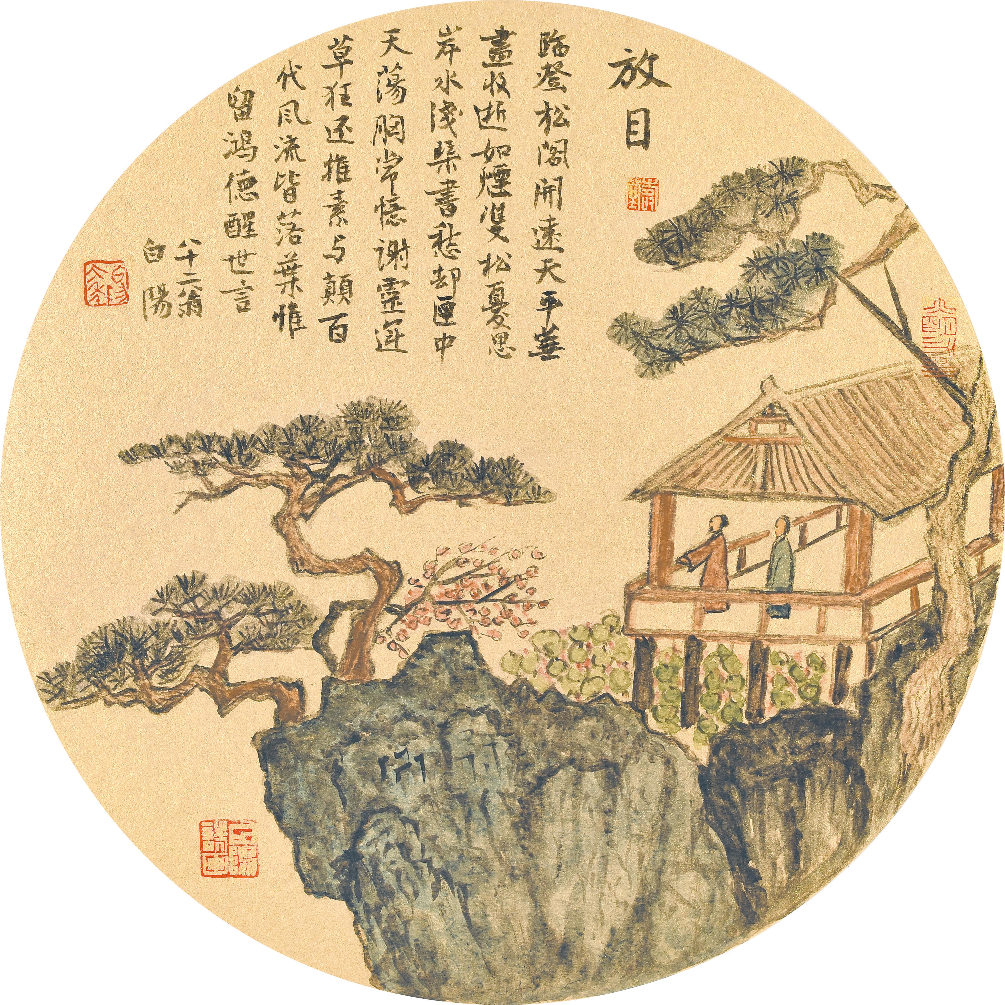 放目 43×43cm