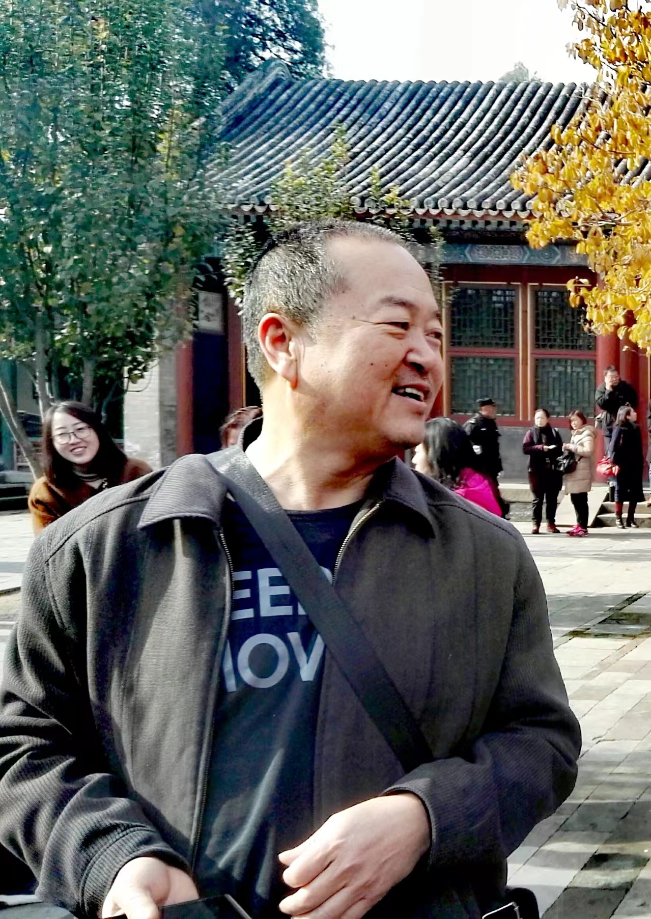 游览留影
