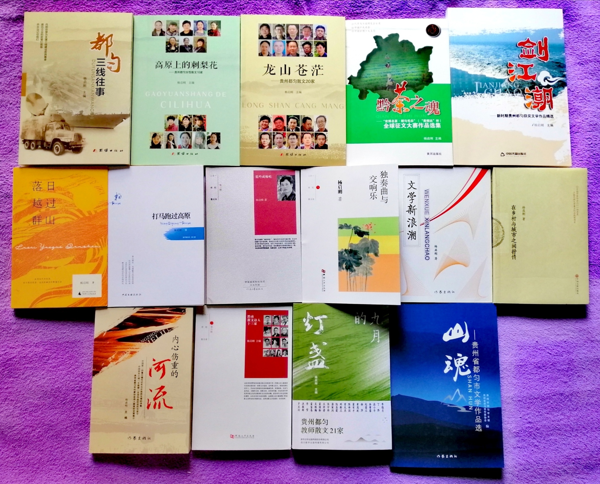 2024年12月2日，向贵州省作家协会“贵州文学会客厅”捐赠公开出版的6部个人文学专著和主编的9部文学作品选集。