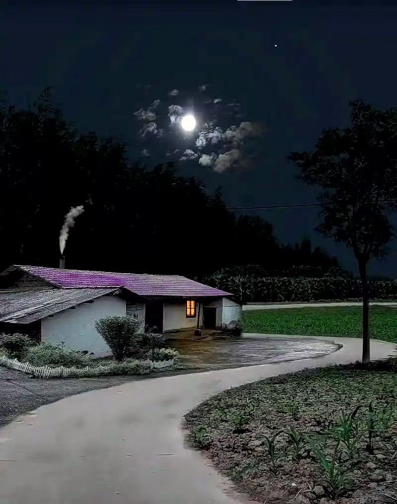 乡下夜晚